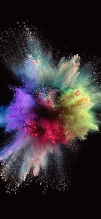 Color outbreak iPhone 5(s/c)~se wallpaper
