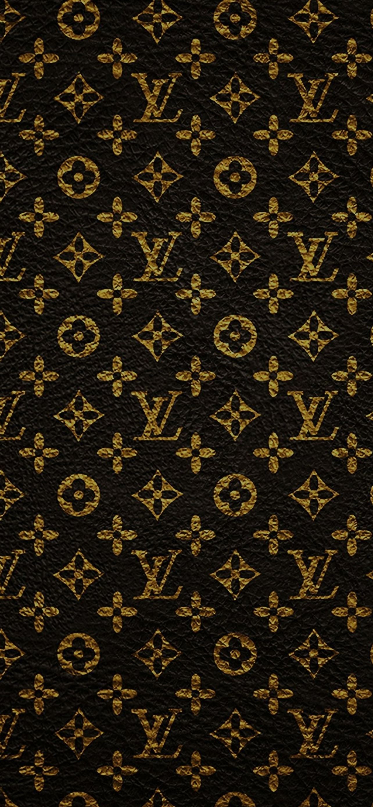 Louis Vuitton Dark Pattern Art iPhone se Wallpaper Download | iPhone
