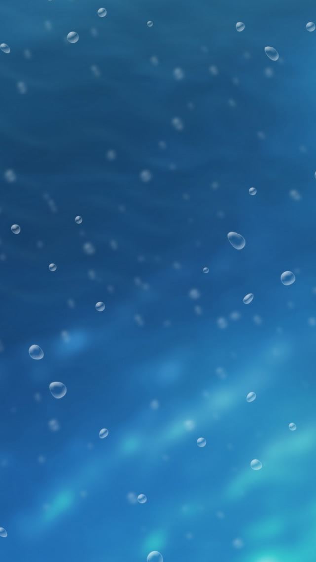 Light Blue Background With Bubbles iPhone se Wallpaper Download