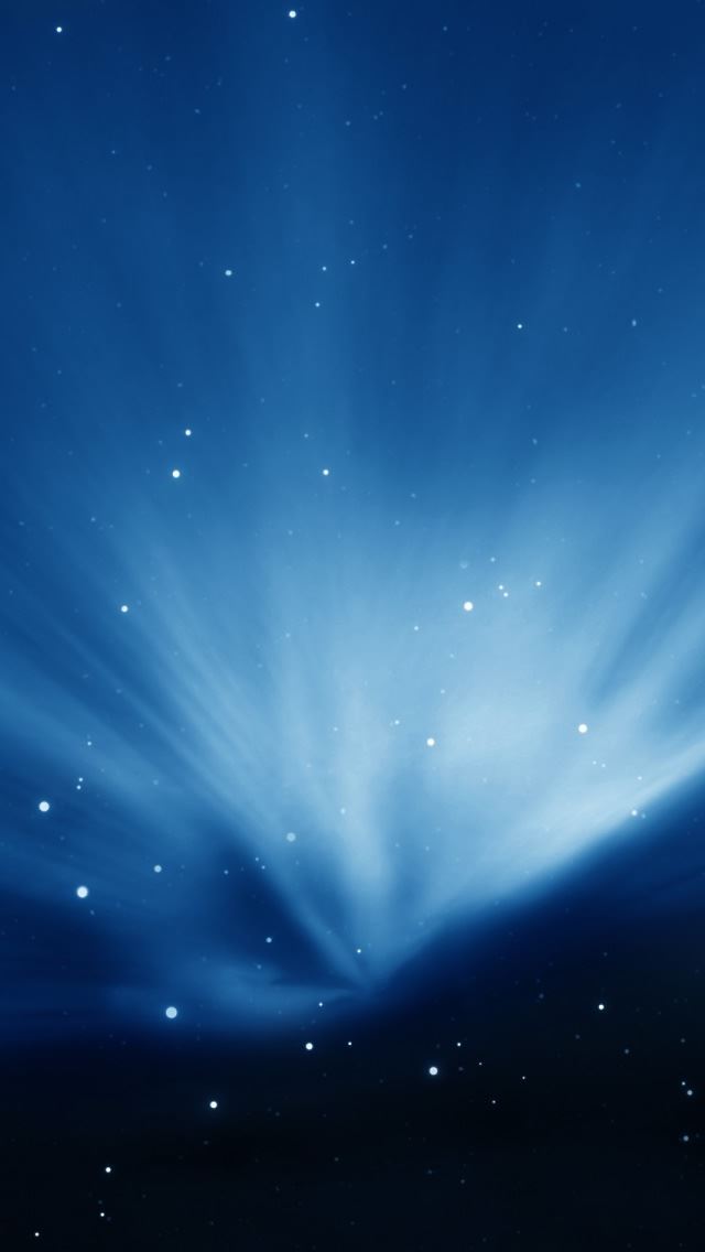 Apple Sky Blue Aurora Iphone Se Wallpaper Download Iphone