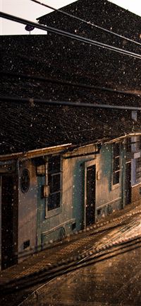 The rain and the sun wallpaper