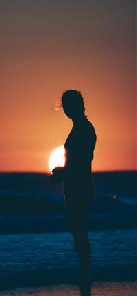 Setting and Rising wallpaper