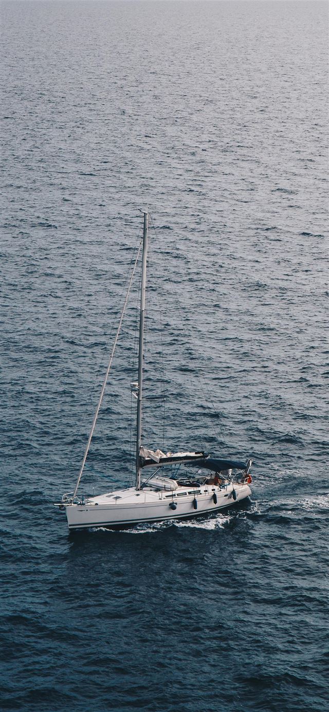 1080x1920 The lonely boat in the wide world - boat iPhone SE Wallpaper