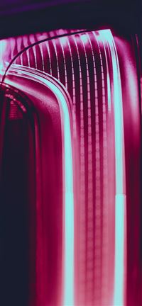 LED waterfall wallpaper