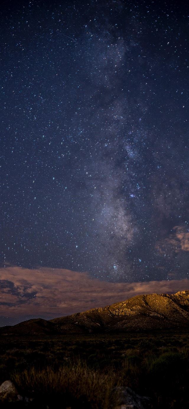 1080x1920 Exposed Night Sky -  iPhone SE Wallpaper