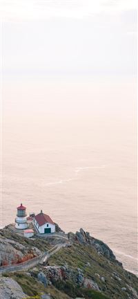 The Point Reyes Lighthouse Visitor Center  Inverne... wallpaper
