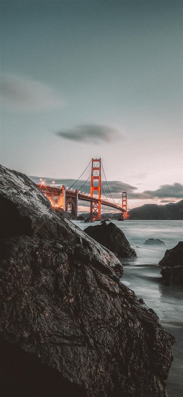 1080x1920 Golden Gate Bridge - usa iPhone SE Wallpaper