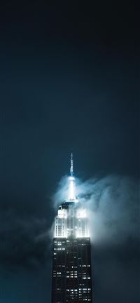 Shrouded by the fog wallpaper