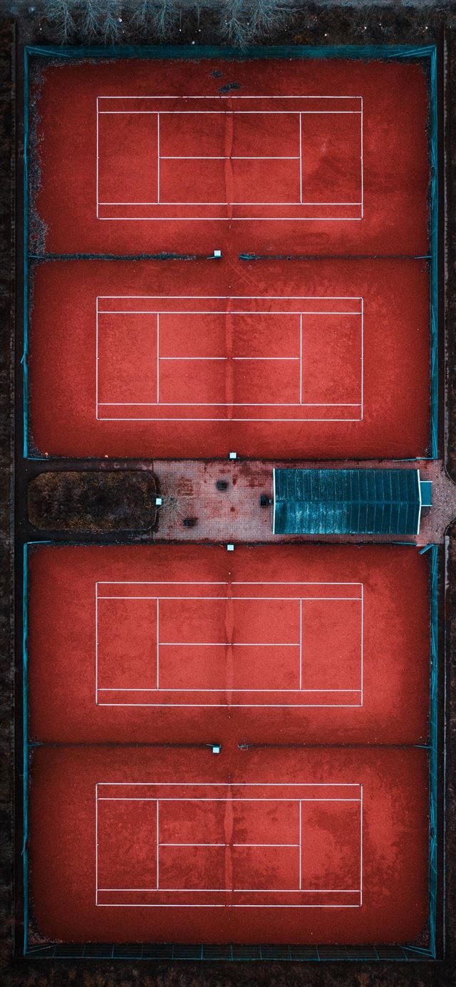 1080x1920 red court illustration - sport iPhone SE Wallpaper