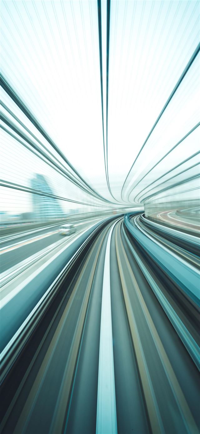 1080x1920 time lapse photography of road - light iPhone SE Wallpaper