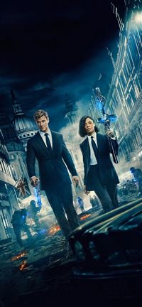 men in black international poster 4k wallpaper