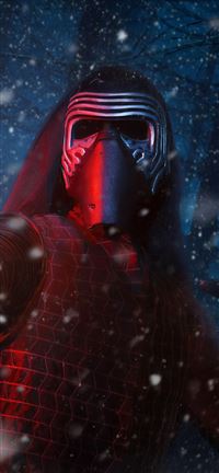 kylo ren cosplay 4k wallpaper