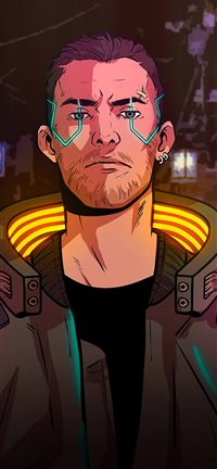 cyberpunk 2077 boy 5k wallpaper