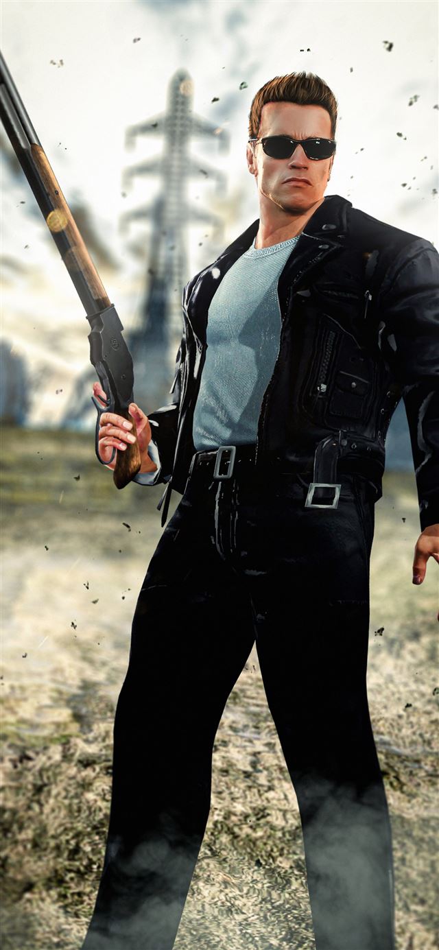 1080x1920 terminator genisys t 800 art - artstation iPhone SE Wallpaper