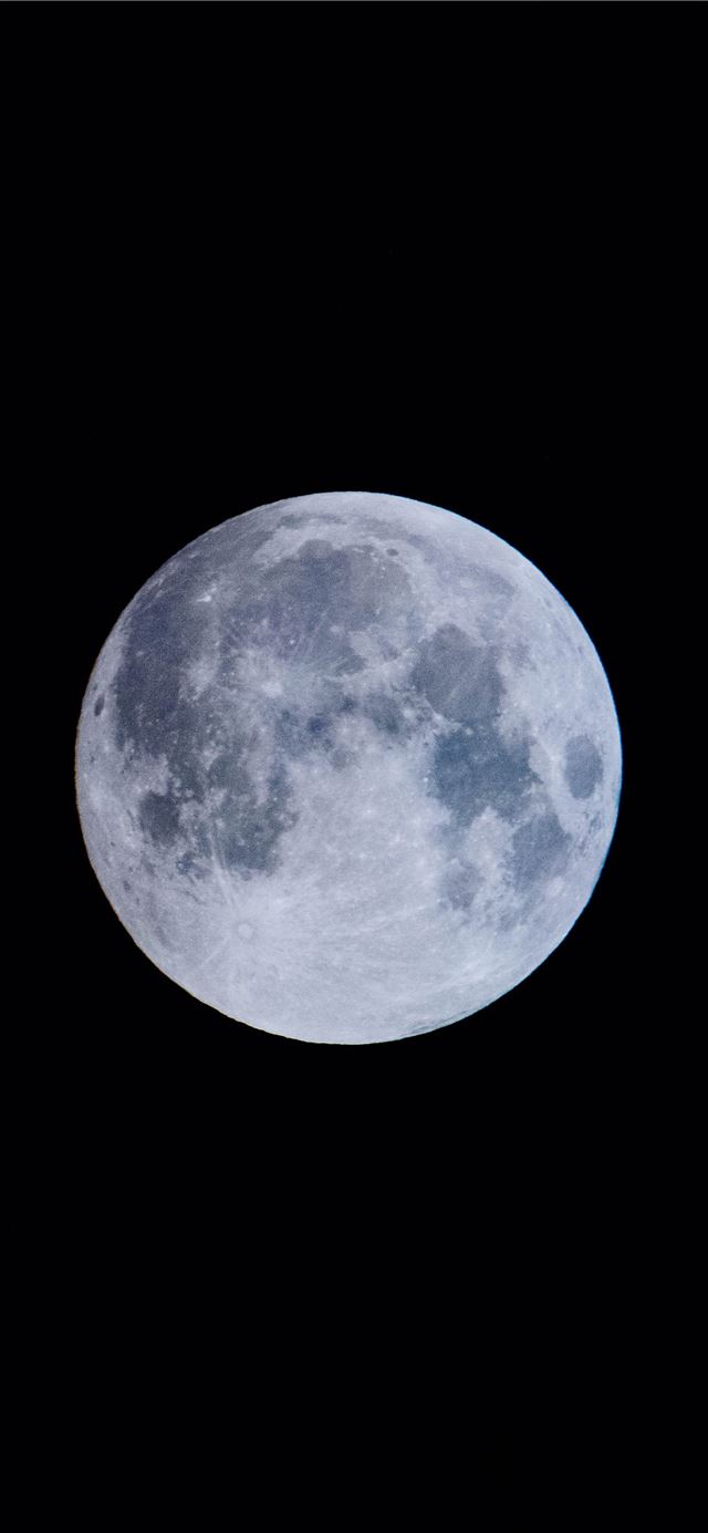 1080x1920 blue moon - space iPhone SE Wallpaper