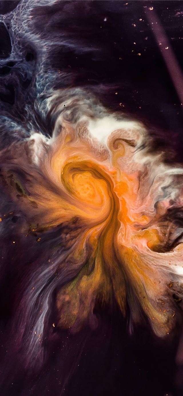 1080x1920 multicolored abstract painting - space iPhone SE Wallpaper
