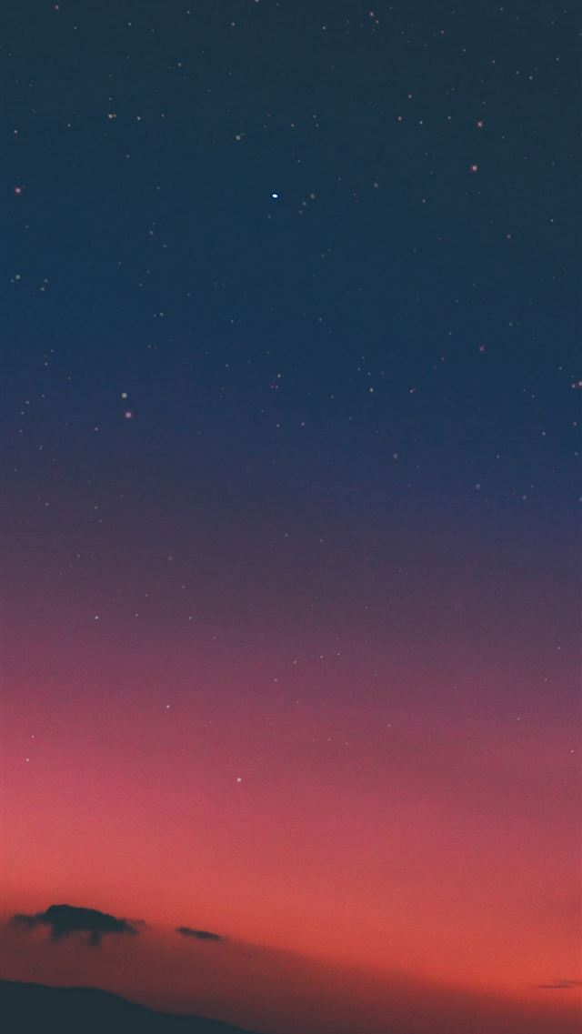1080x1920 Night Sky Sunset Pink Nature -  iPhone SE Wallpaper
