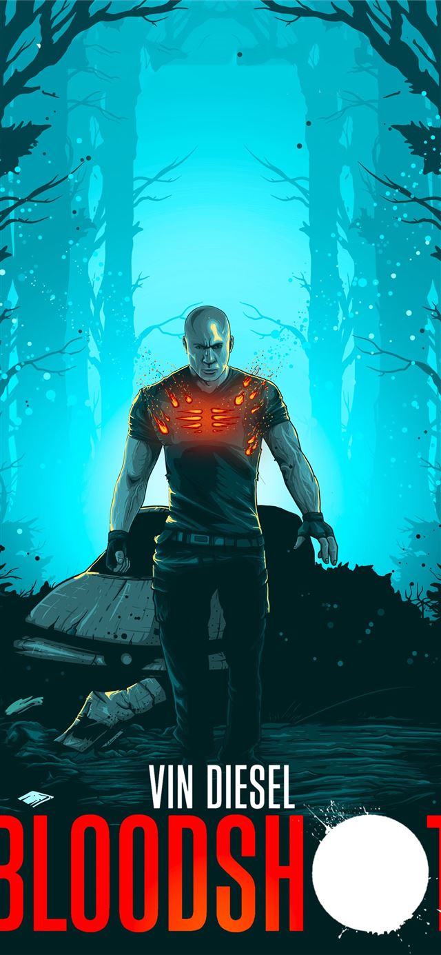 1080x1920 bloodshot 2020 5k - movies iPhone SE Wallpaper