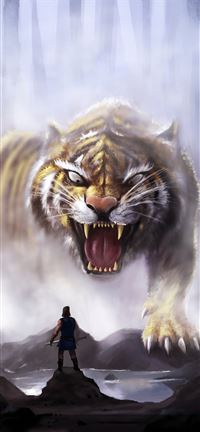 Tiger In The Woods Sony Xperia X XZ Z5 Premium HD ... wallpaper