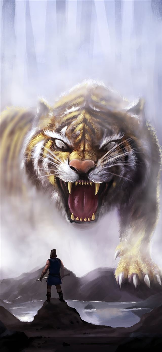 1080x1920 Tiger In The Woods Sony Xperia X XZ Z5 Premium HD ... -  iPhone SE Wallpaper