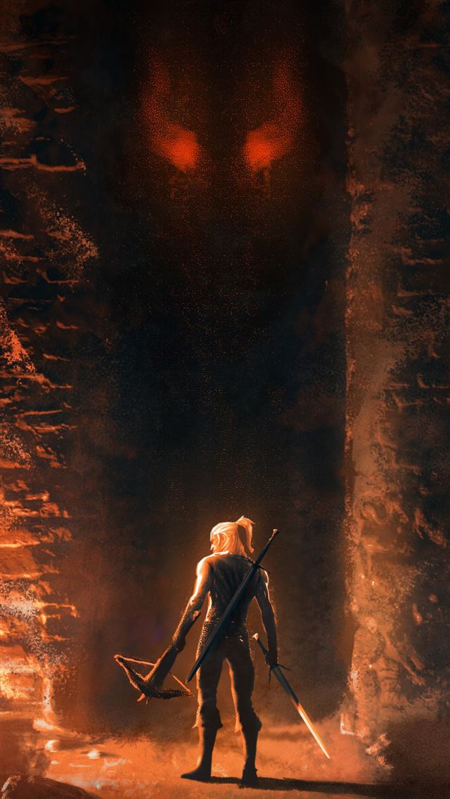 640x1136 the witcher geralt of rivia 4k - ps4 games iPhone Wallpaper