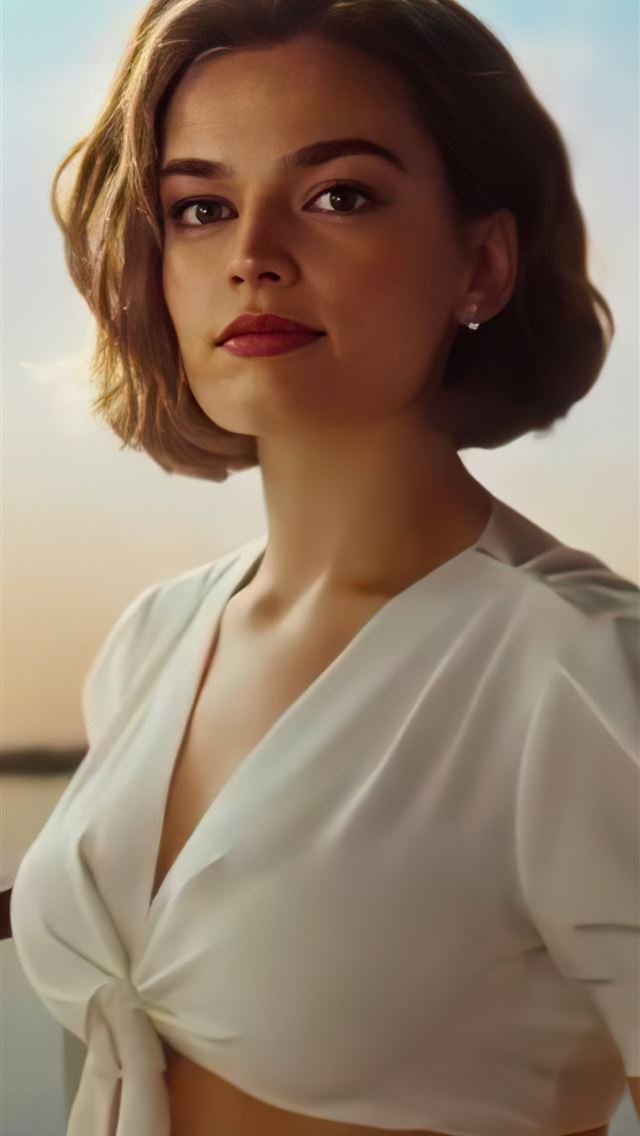 640x1136 2020 death on the nile emma mackey - emma mackey iPhone Wallpaper