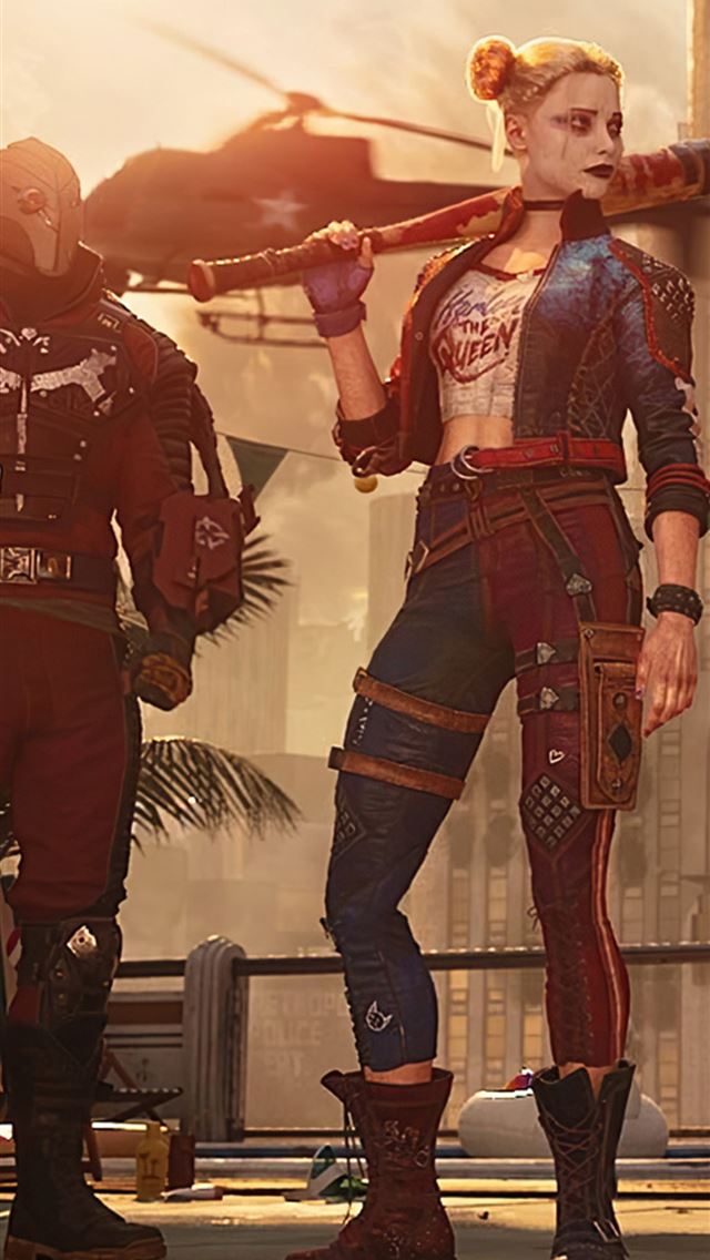 640x1136 suicide squad kill the justice league - 2022 games iPhone Wallpaper
