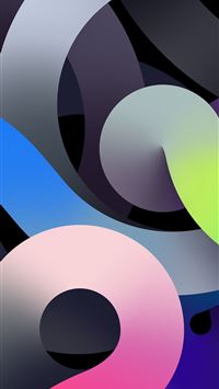 iPad Air 2020 Stock Wallpaper Blend Color 1 wallpaper