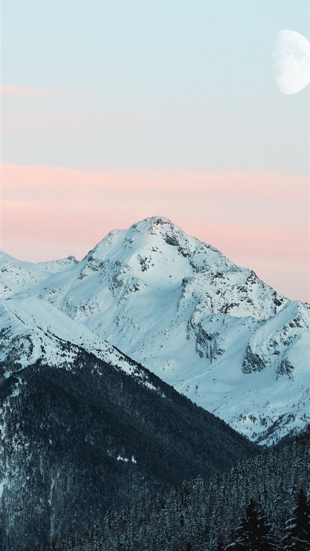 640x1136 cold daylight mountains landscape 4k - mountains iPhone Wallpaper