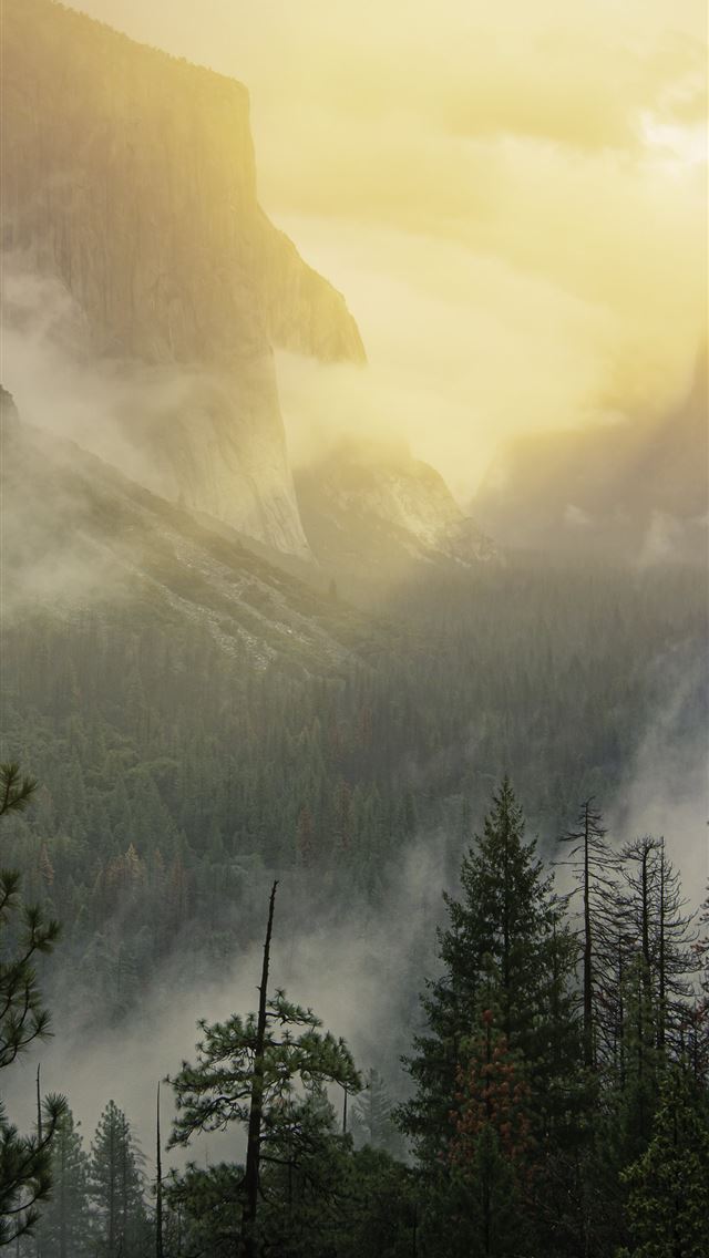 640x1136 yosemite national park beautiful view 5k - yosemite iPhone Wallpaper