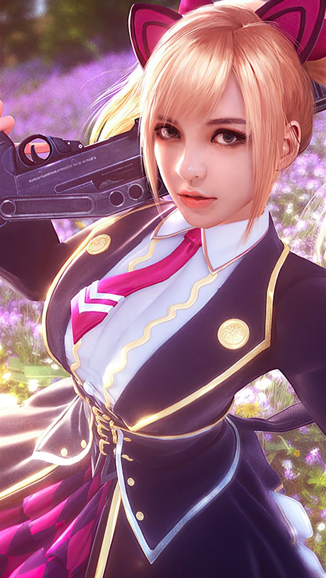 640x1136 caroline garena free fire 4k - garena free fire iPhone Wallpaper