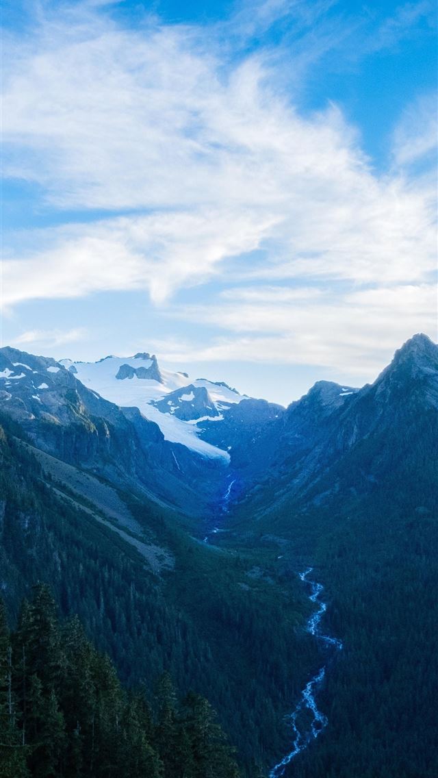 640x1136 hoh river in washington state 5k - 5k iPhone Wallpaper