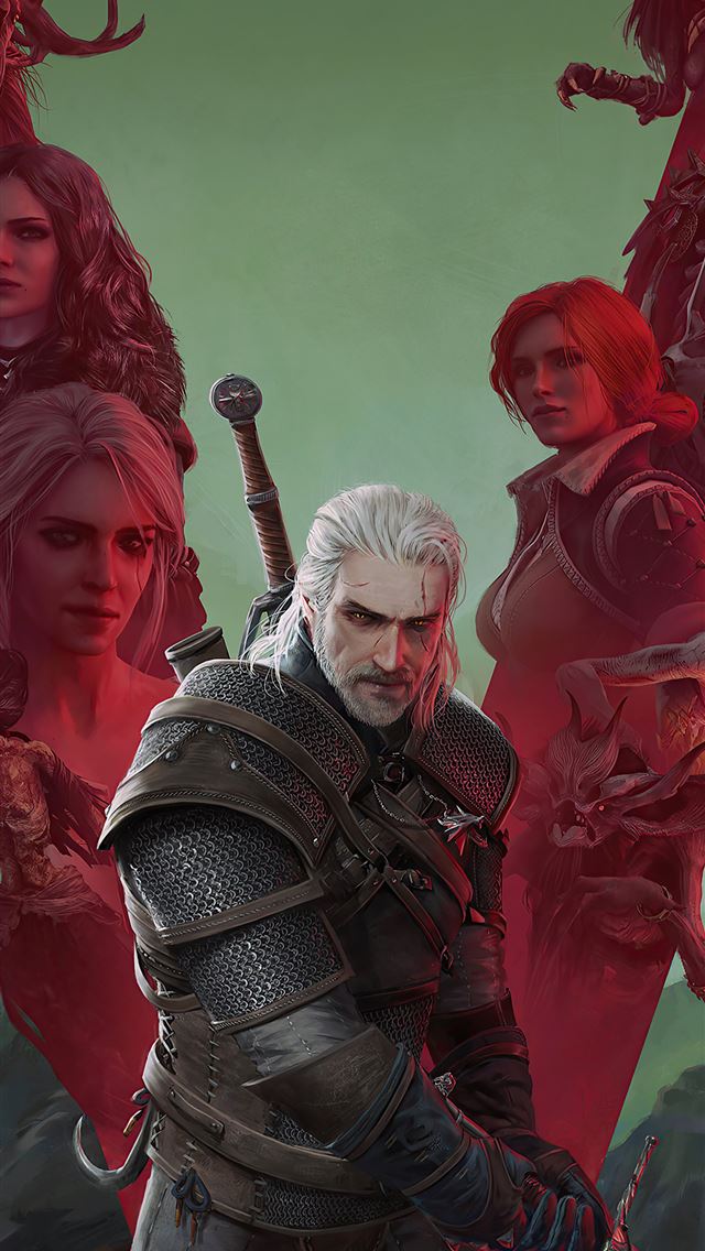 640x1136 the witcher wild hunt 4k 2020 - ps4 games iPhone Wallpaper