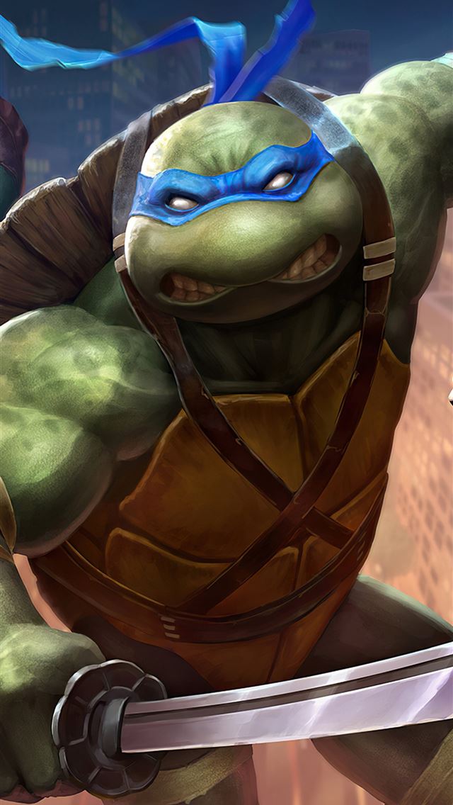 640x1136 teenage mutant ninja turtles 2020 - artstation iPhone Wallpaper