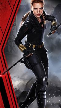 2020 black widow movie 4k wallpaper
