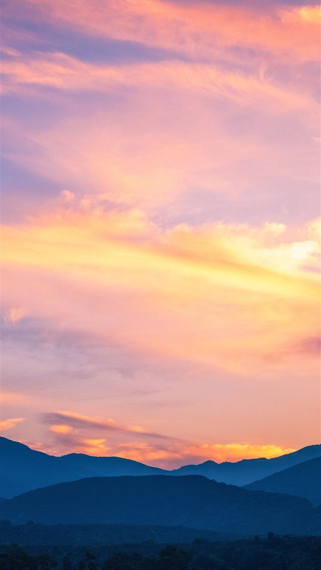 640x1136 beautiful orange sunset 5k - sunrise iPhone Wallpaper