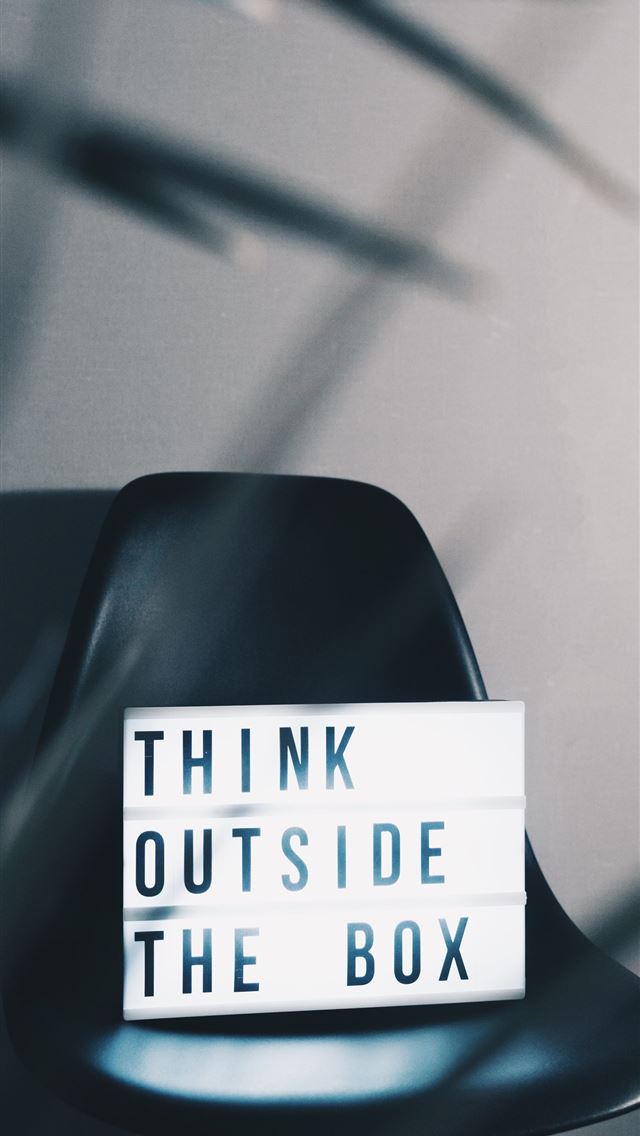 640x1136 think outside the box - website iPhone Wallpaper