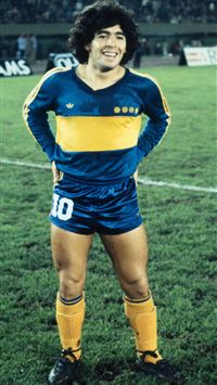 Maradona Boca Juniors Cave wallpaper