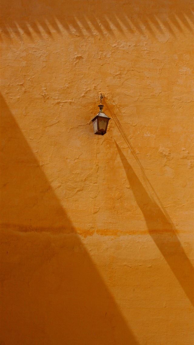640x1136 black outdoor sconce on wall - morocco iPhone Wallpaper