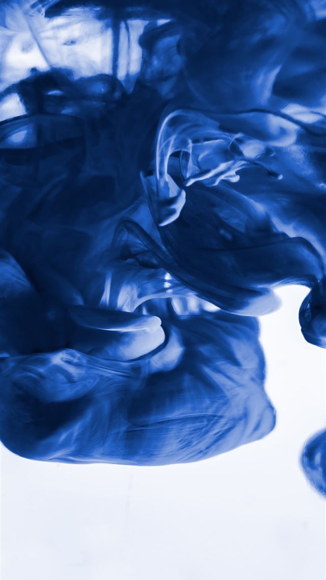 blue smoke on white background iPhone wallpaper 