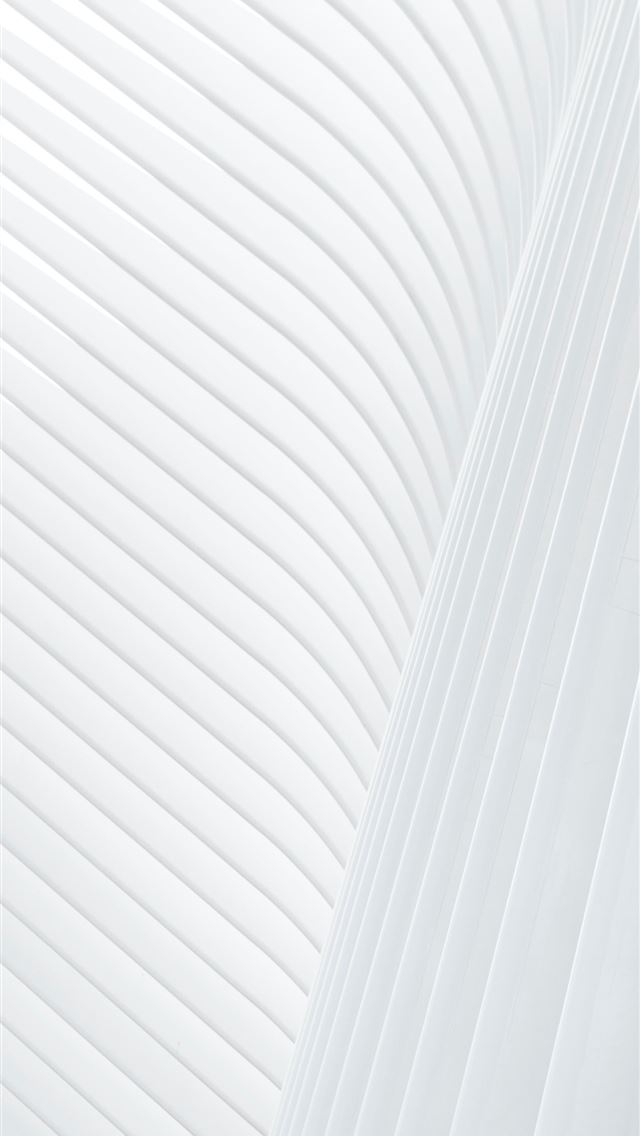 640x1136 A white stripe pattern made up of concrete facade ... -  iPhone Wallpaper