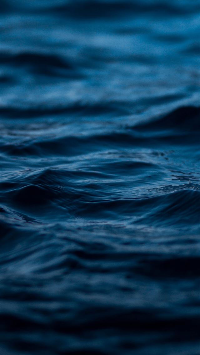 640x1136 time lapse photography of blue sea - wave iPhone Wallpaper