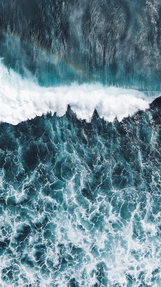 640x1136 sea waves during daytime photo - indonesia iPhone Wallpaper