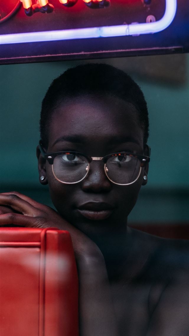 640x1136 topless woman leaning on chair - lincoln iPhone Wallpaper