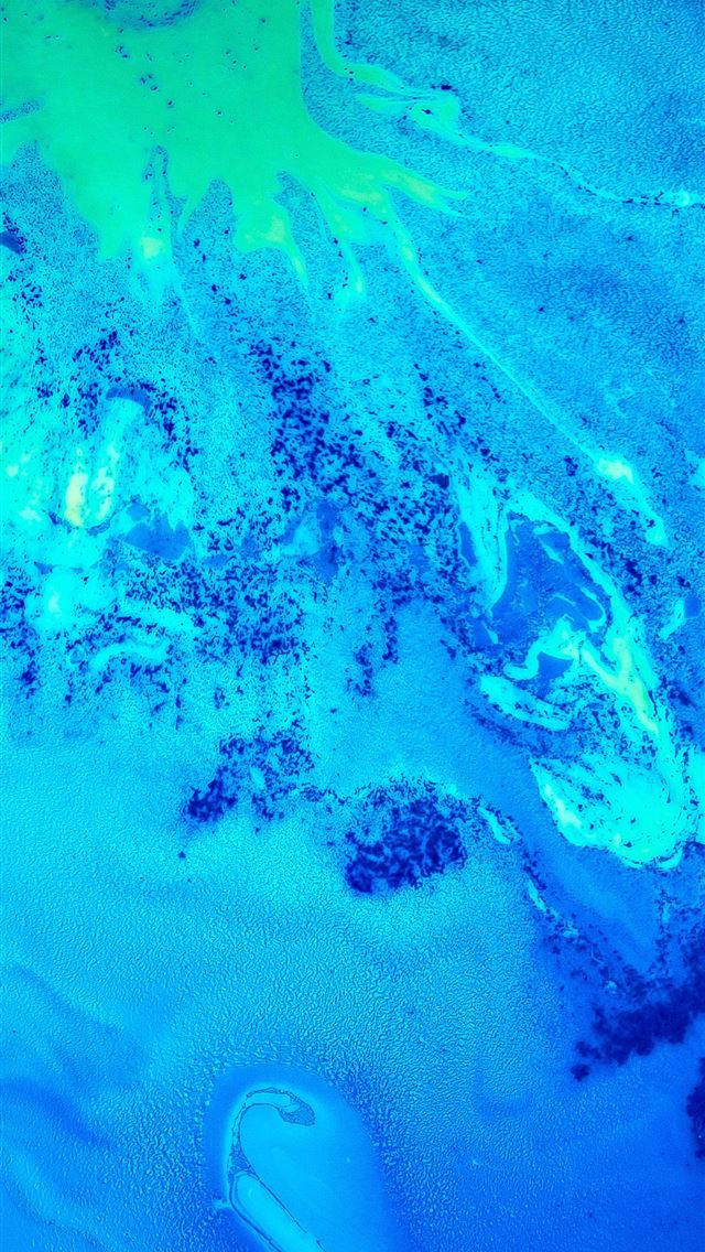 640x1136 blue fluid painting - abstract iPhone Wallpaper