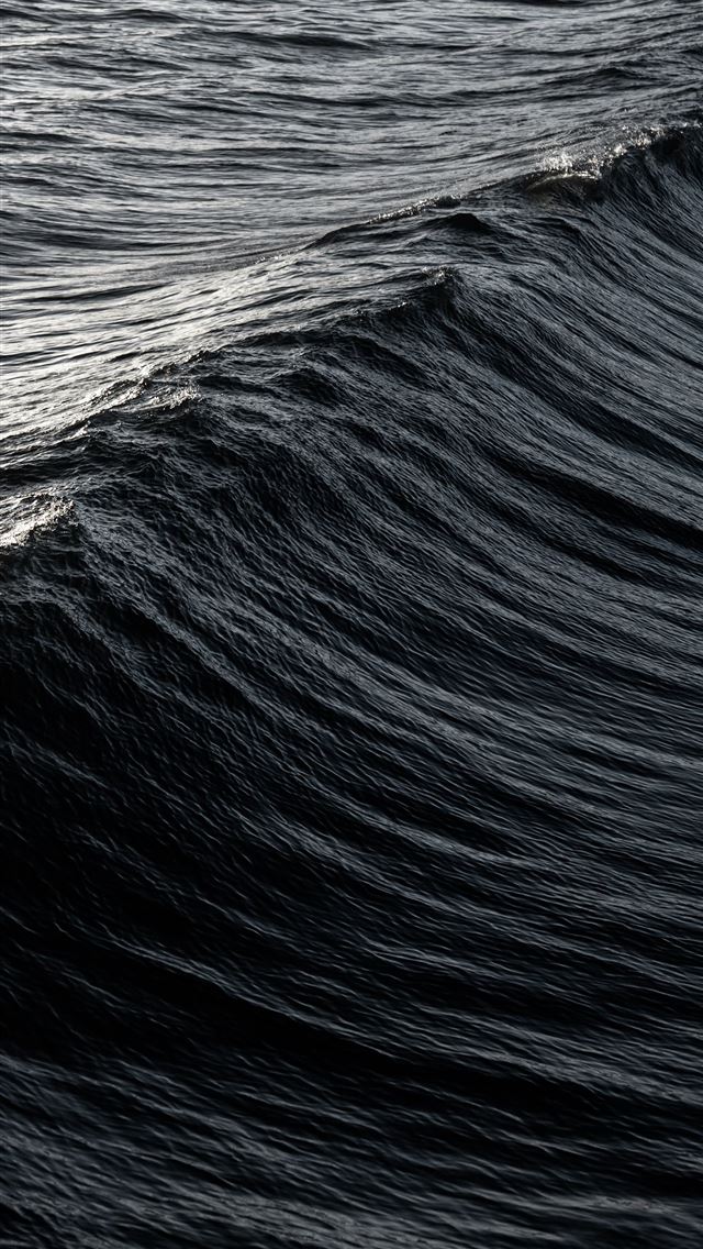 640x1136 blue ocean water during daytime - grey iPhone Wallpaper