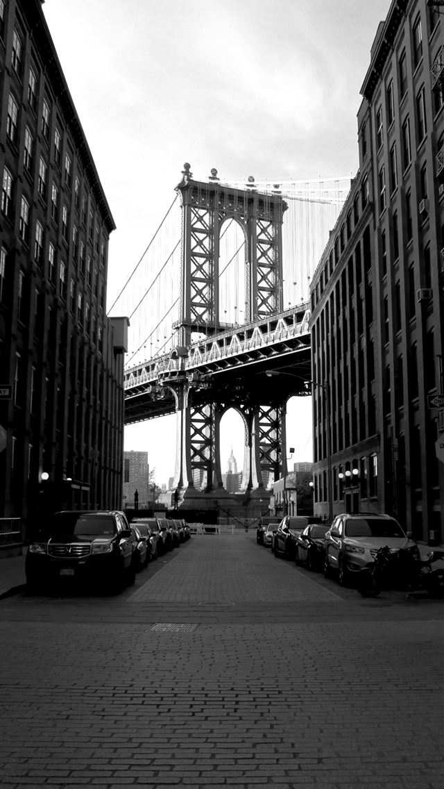 640x1136 Manhattan Bridge - united states iPhone Wallpaper