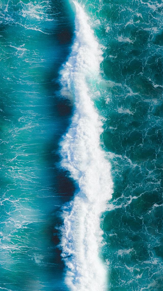 640x1136 sea waves - kauai iPhone Wallpaper
