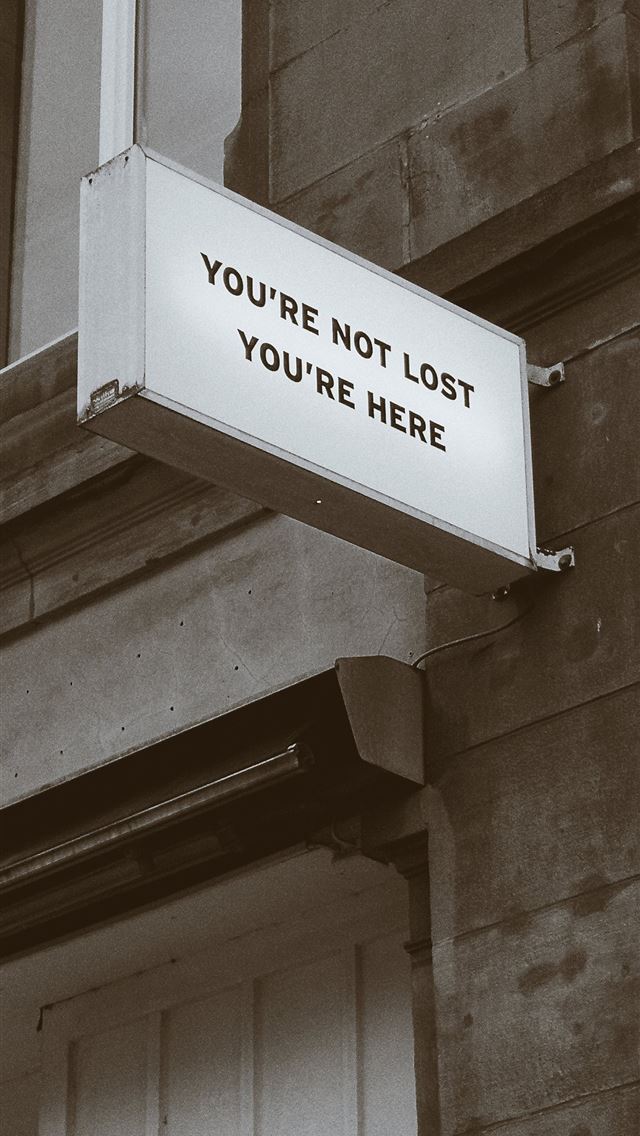 640x1136 white and black signage - luxembourg iPhone Wallpaper