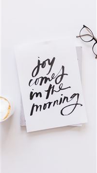 brown framed eyeglasses latte and joy comes in the... wallpaper